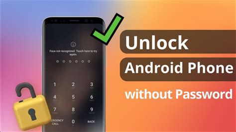 unfit lock|How to unlock an Android phone without a password.